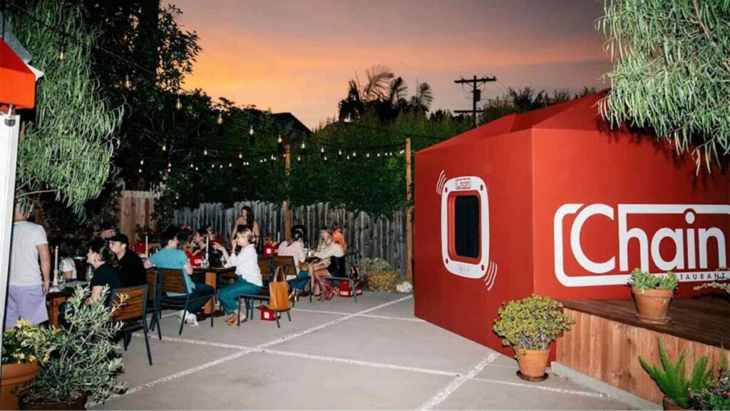 B.J. Novak co-founder of Chain, a gourmet fast-food pop-up brand in Los Angeles.
