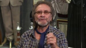 David Frizzell in the 1980s during a country music performance