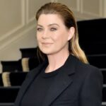 Ellen Pompeo receiving her star on the Hollywood Walk of Fame