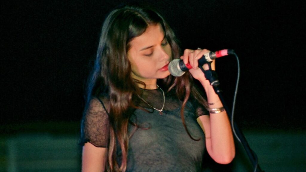 Hope Sandoval, lead singer of Mazzy Star, in a promotional portrait