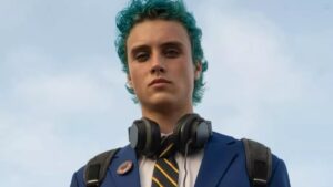 Joseph Zada in character on the set of We Were Liars