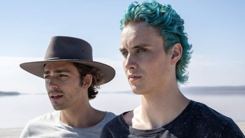 Joseph Zada in character during a film scene from We Were Liars