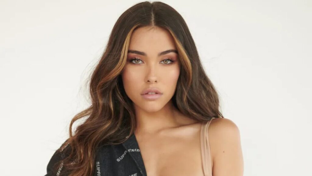 Madison Beer at a Morphe Cosmetics launch event, highlighting her brand endorsement income.