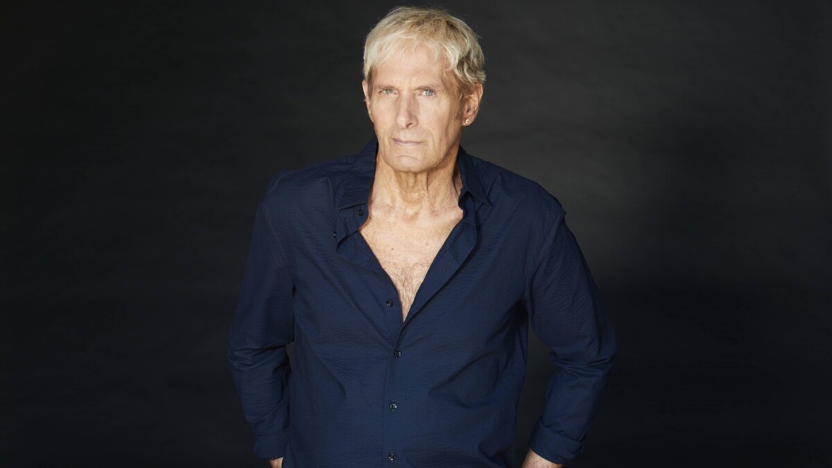 Michael Bolton, Grammy-winning artist, posing for a promotional photo