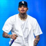 Chris Brown performing on stage during his 2025 Breezy Bowl XX tour