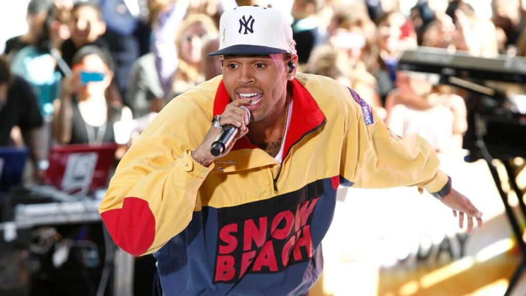 Timeline of Chris Brown’s career milestones from 2005 debut to 2025 tour.