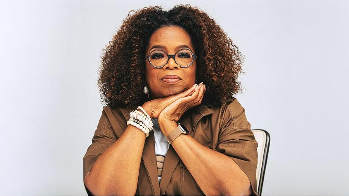Portrait of Oprah Winfrey, media mogul and philanthropist