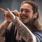 Post Malone performing live on stage during his 2025 BIG ASS Stadium Tour