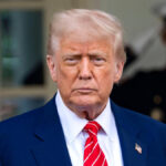 Donald Trump in 2025 – net worth, real estate, and business profile image.