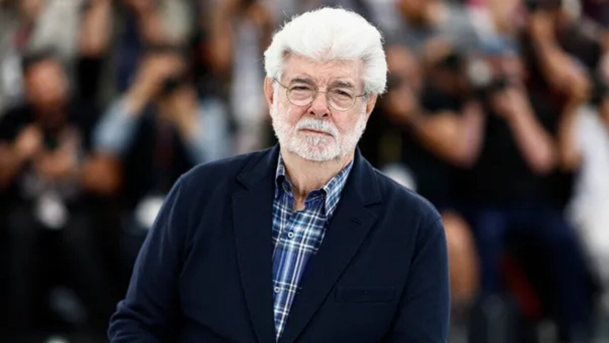 George Lucas, legendary filmmaker and creator of Star Wars, photographed in 2025.