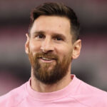 Lionel Messi modeling for Adidas campaign photo shoot