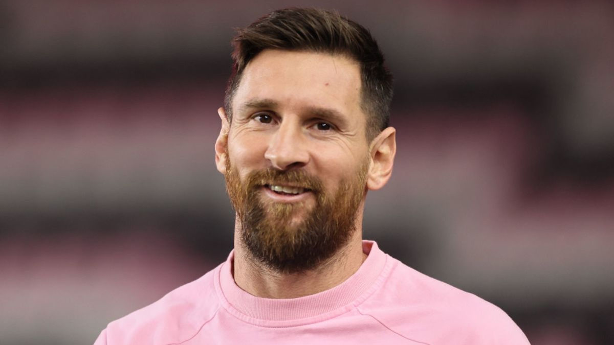 Lionel Messi modeling for Adidas campaign photo shoot