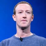 Mark Zuckerberg speaking at a tech conference