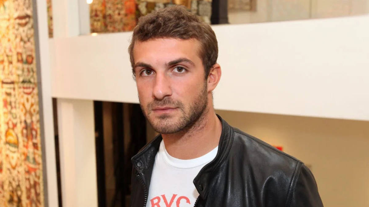 Stavros Niarchos III attending a high-profile charity gala or fashion event