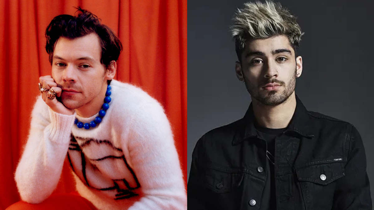 Harry Styles vs Zayn Malik net worth comparison 2025 — side-by-side portraits highlighting their careers and earnings