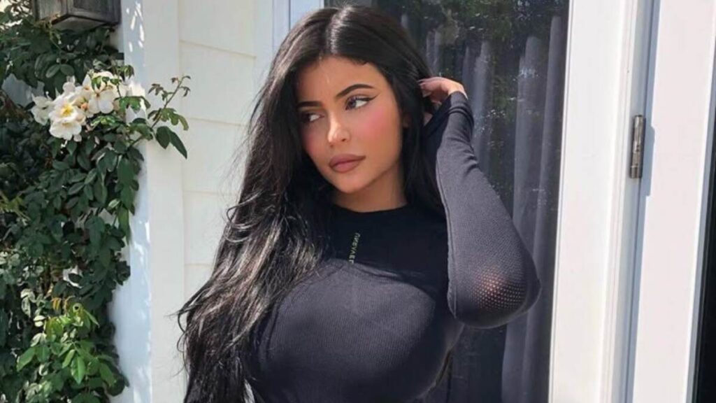 Kylie Jenner creating engaging content on TikTok, showcasing her digital influence and brand partnerships in 2025.