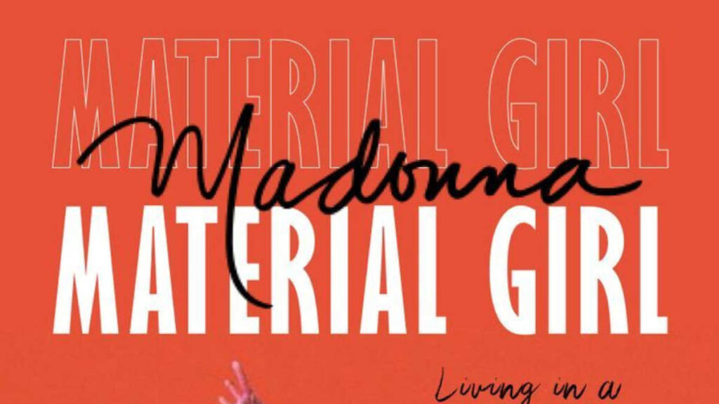 Madonna Material Girl clothing line featuring trendy and iconic fashion pieces inspired by the pop star's famous persona.