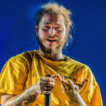 Post Malone net worth growth timeline from 2015 to 2025 with major career milestones.
