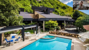 Post Malone’s Utah mansion nestled in the mountains, showcasing his unique real estate style and secluded lifestyle.