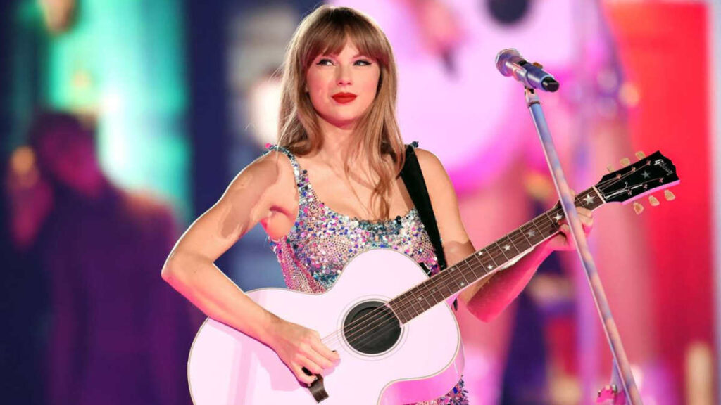 aylor Swift album covers representing key milestones in her career from debut to billionaire artist